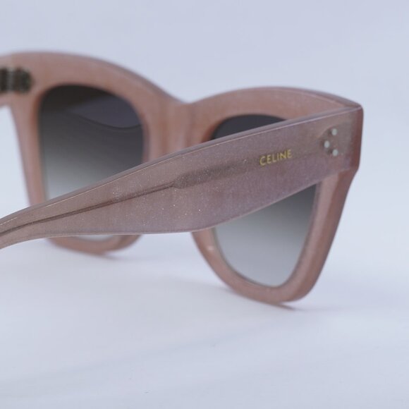 ?️New Celine CL4004IN 74F Sunglasses Milky Pink Frame, Brown Lenses main image 4